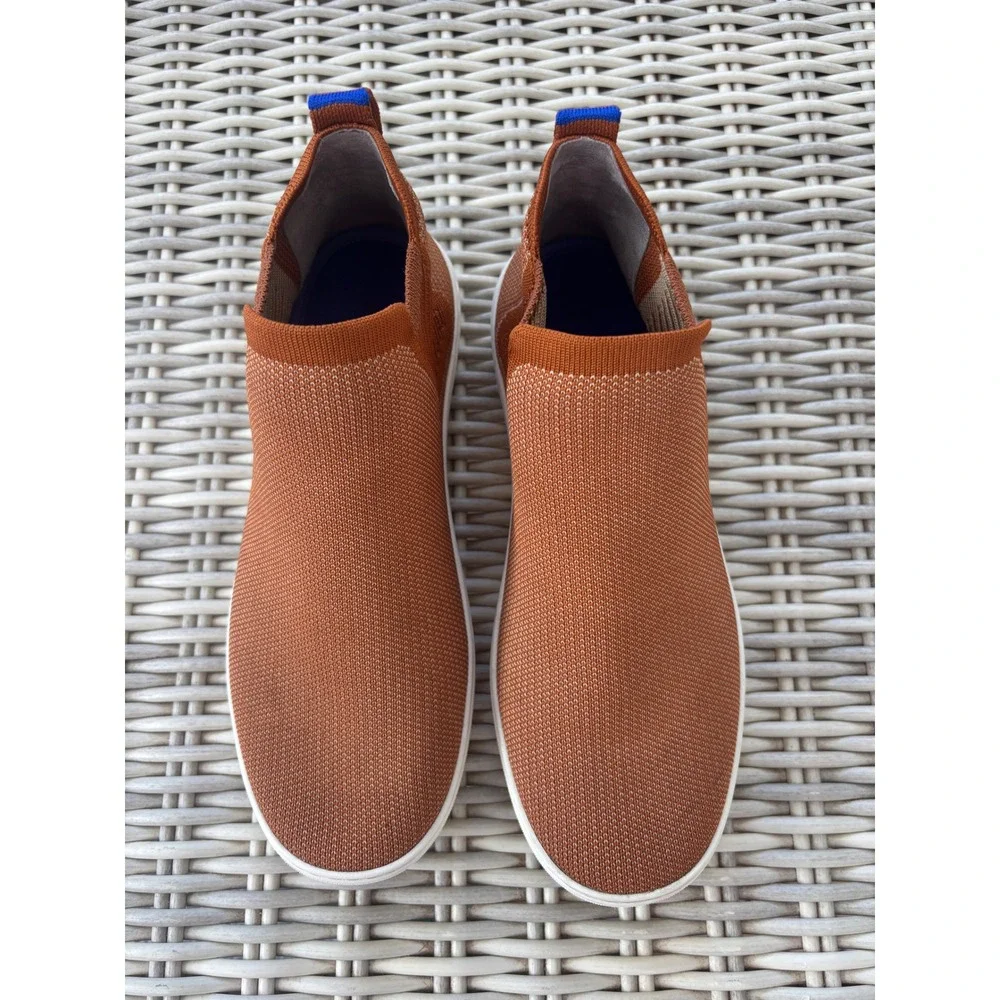 Rothys‎ Fawn Knit Slip On Chelsea Boots 8 streetwear minimalist comfortable